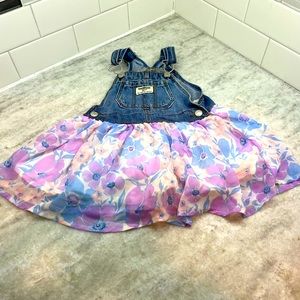 Oshkosh Overall Dress size 18-24 months